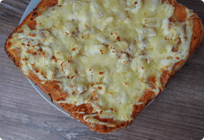 З куркою і ананасами